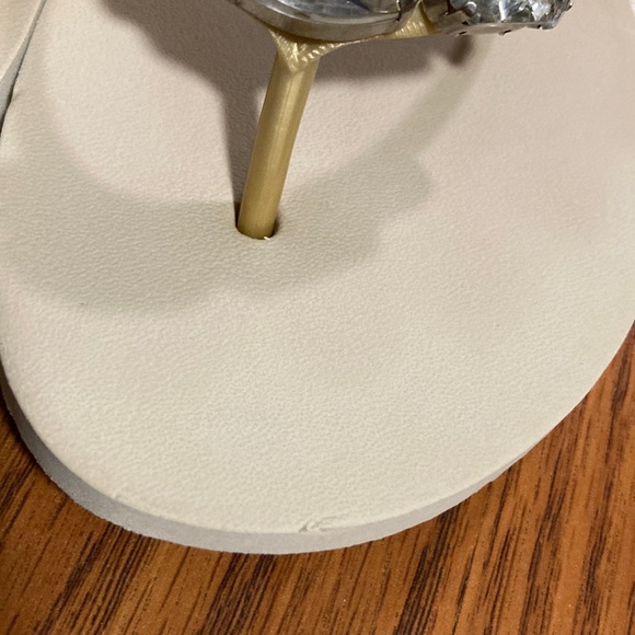 J. Crew Jeweled Flip Flops Size 7 - Picture 12 of 13